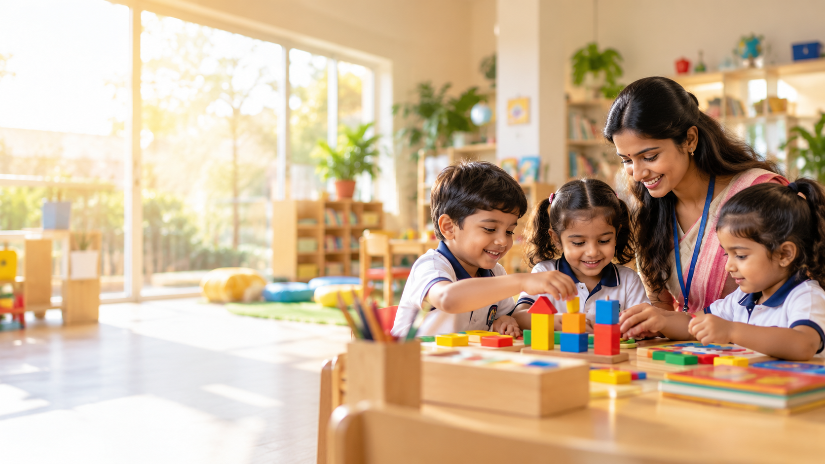 Daycare care and learning environment